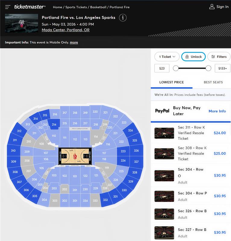 ticket discount