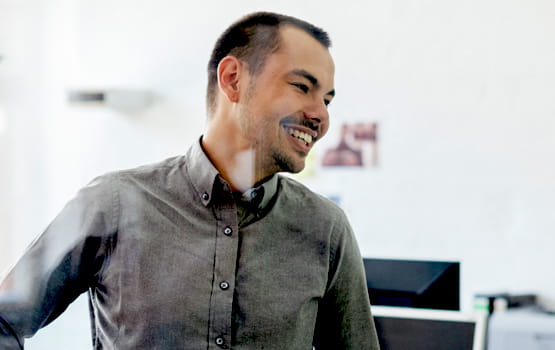 Man working in office