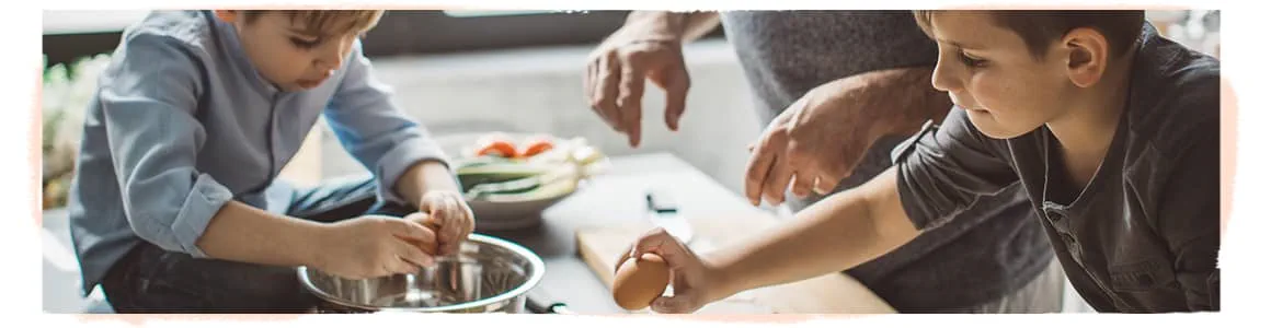 family cooking