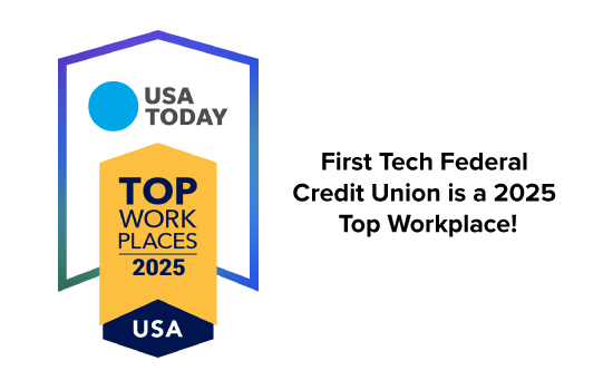 USA Today: First Tech Federal Credit Union is a 2025 Top Workplace!