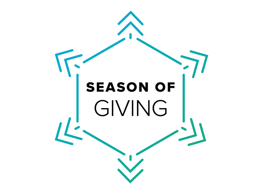 Season of Giving snowflake logo